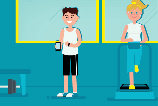 Vídeo Animação 2D - Bloofit - VFX Vídeos